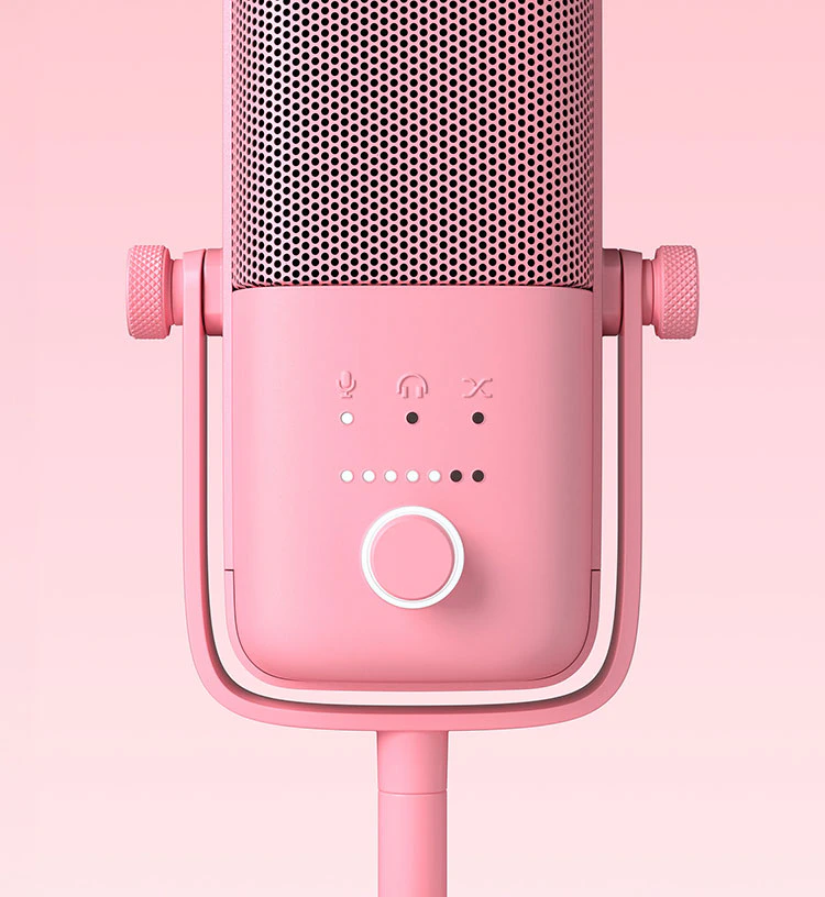 Wave:3 - Pink Petal | Microphone & Digital Mixing Solution | Elgato